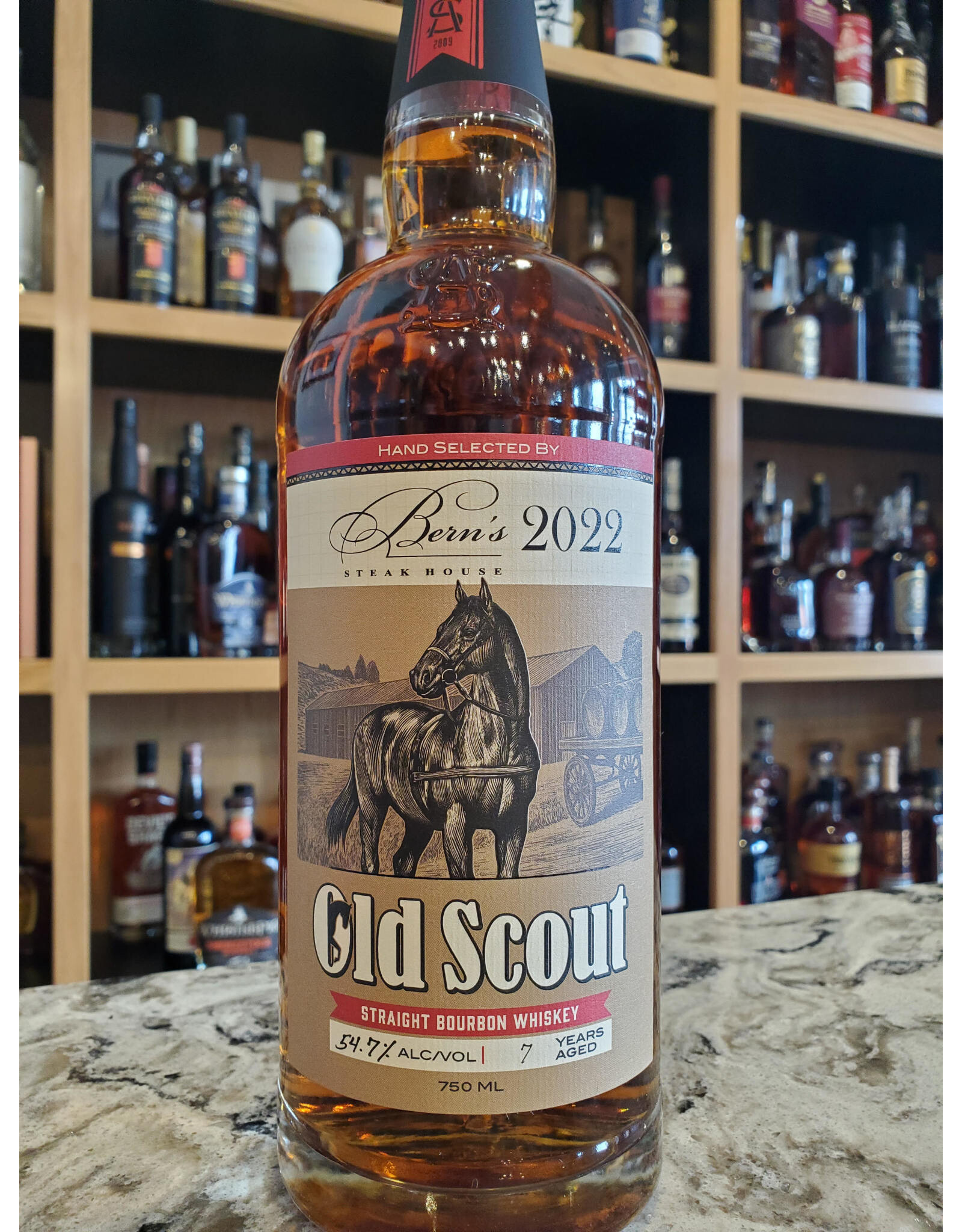 Bern's Select, Old Scout, 7 Year, 2022, Bourbon