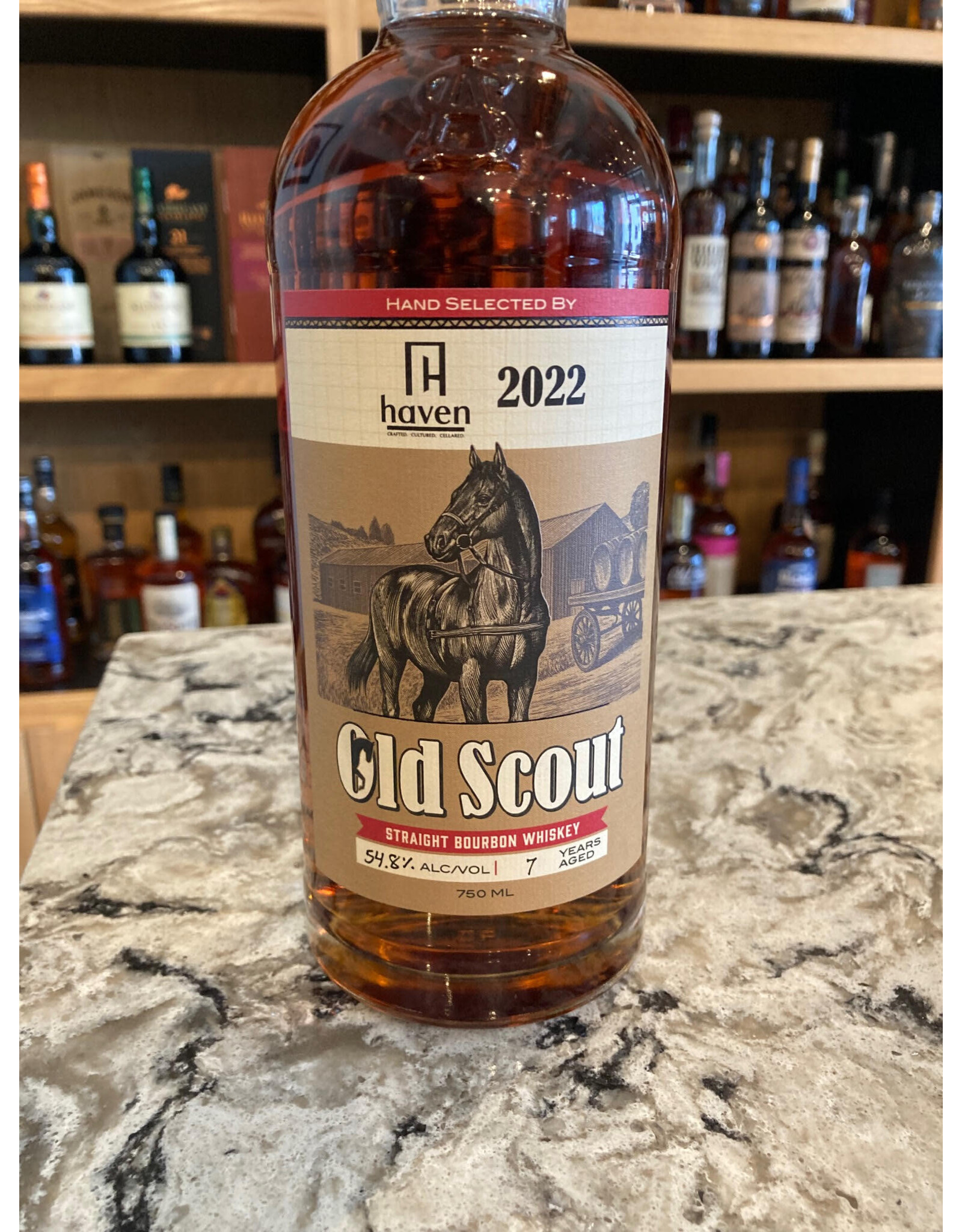 Haven Select, Old Scout, Single Barrel, Bourbon, 2022