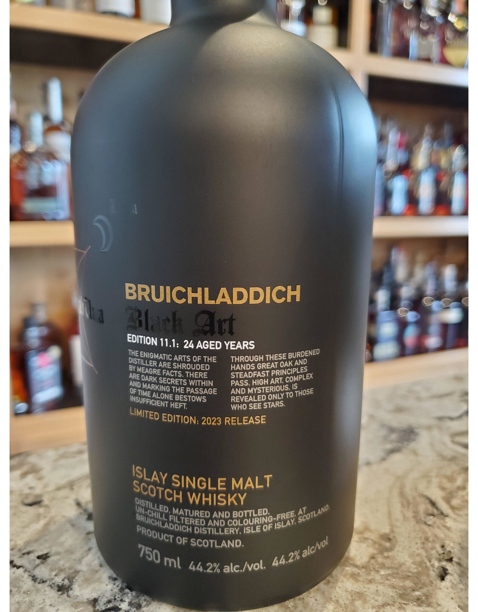 Bruichladdich, Black Art, 24 Year, Single Malt Scotch, Edition 11.1, 2023