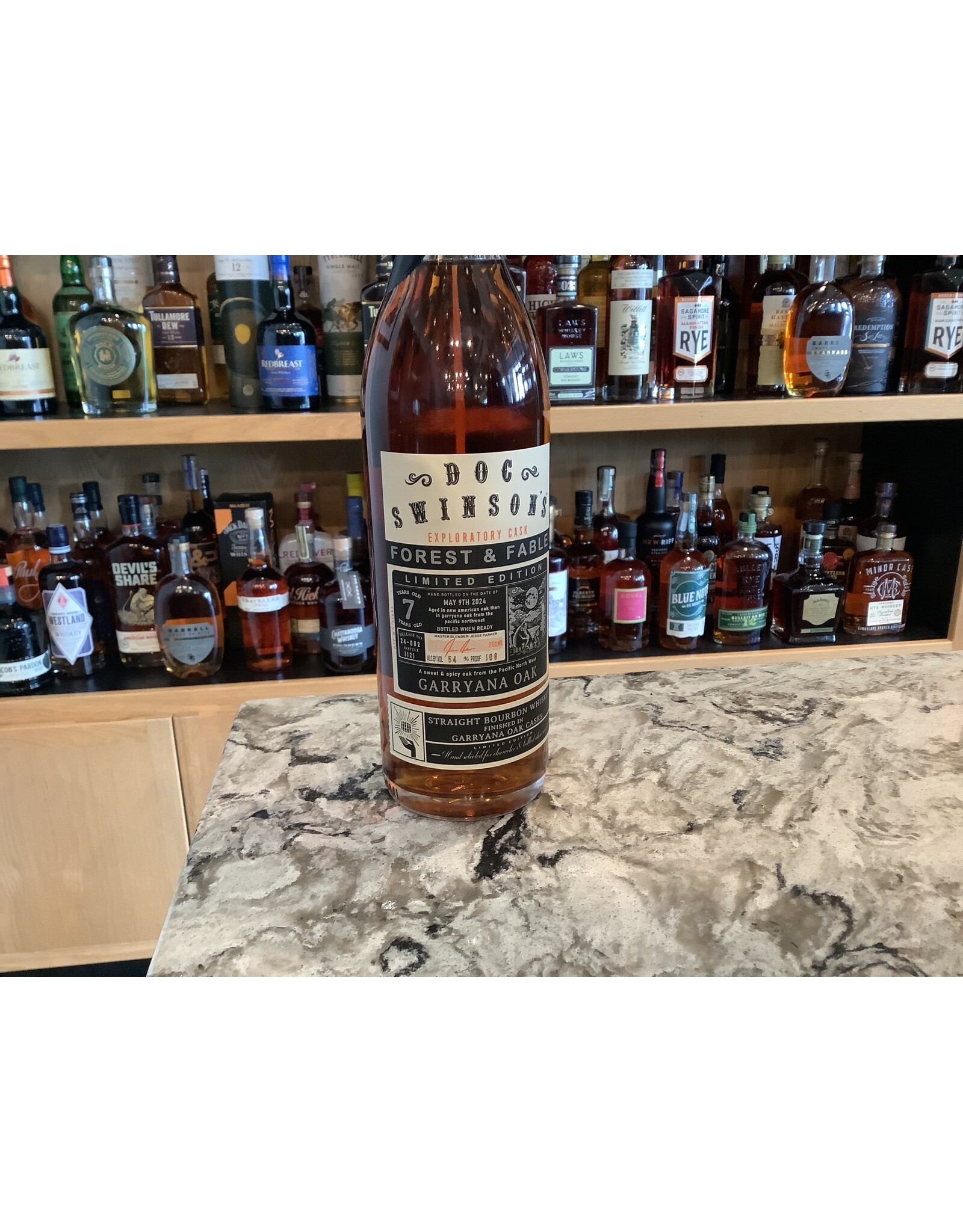 Doc Swinson’s Exploratory Cask “Forest and Fable” with Garryana Oak Finish