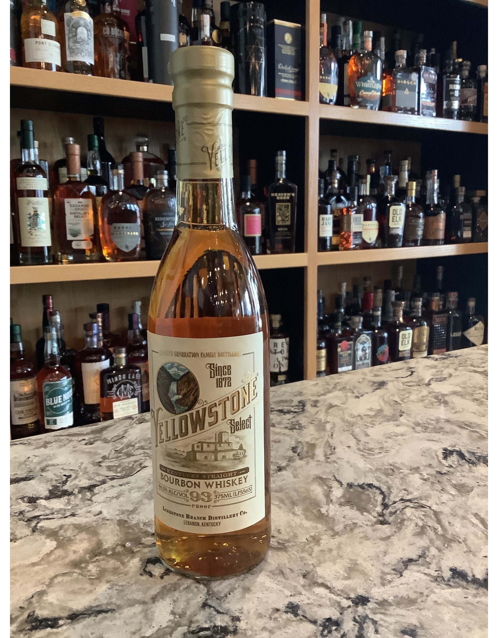 Yellowstone Select Bourbon Whiskey, 375 mL Bern