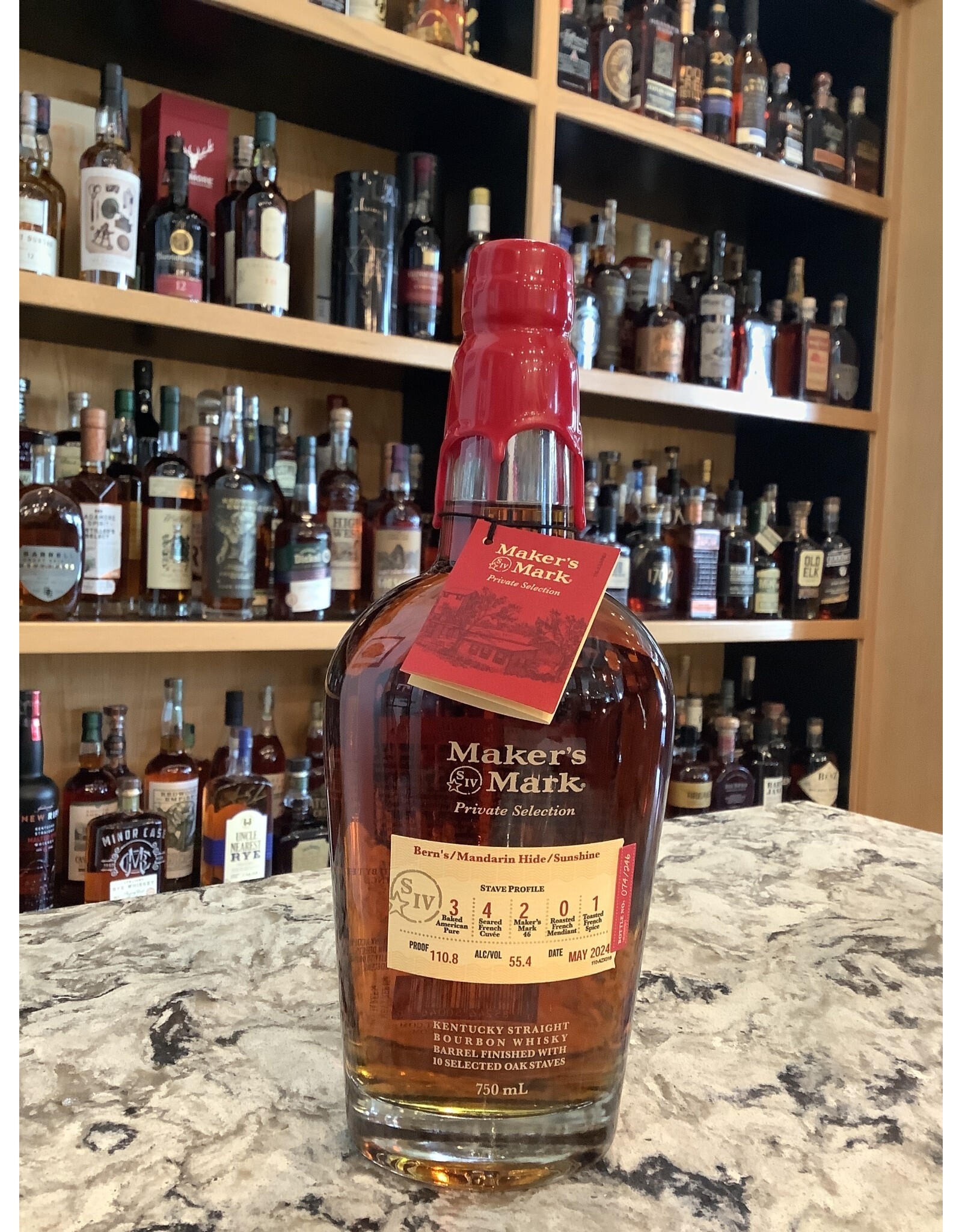Bern’s Maker’s Mark Private Selection Bourbon, 2024