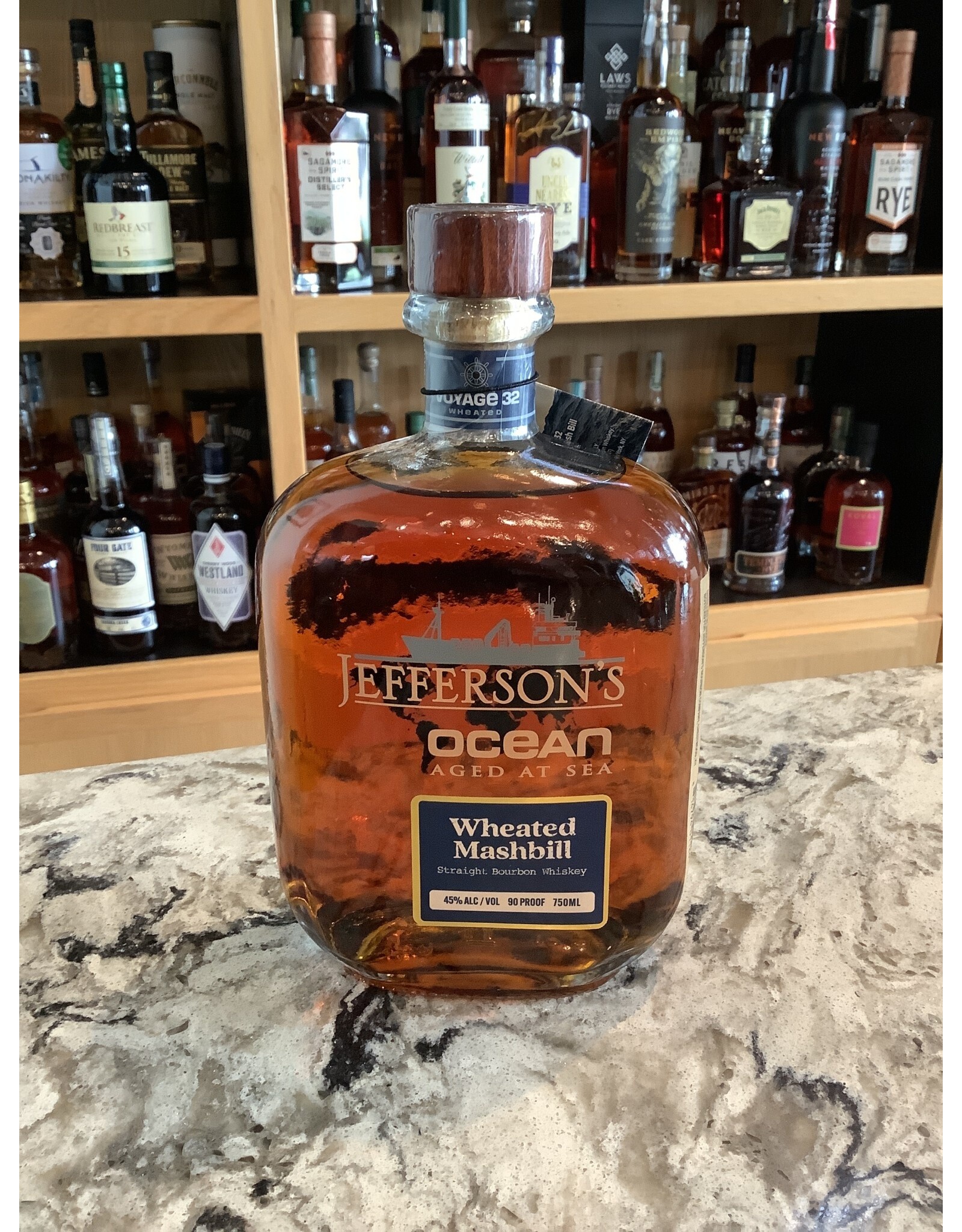 Jefferson’s Ocean Single Barrel Wheated Mashbill Bourbon