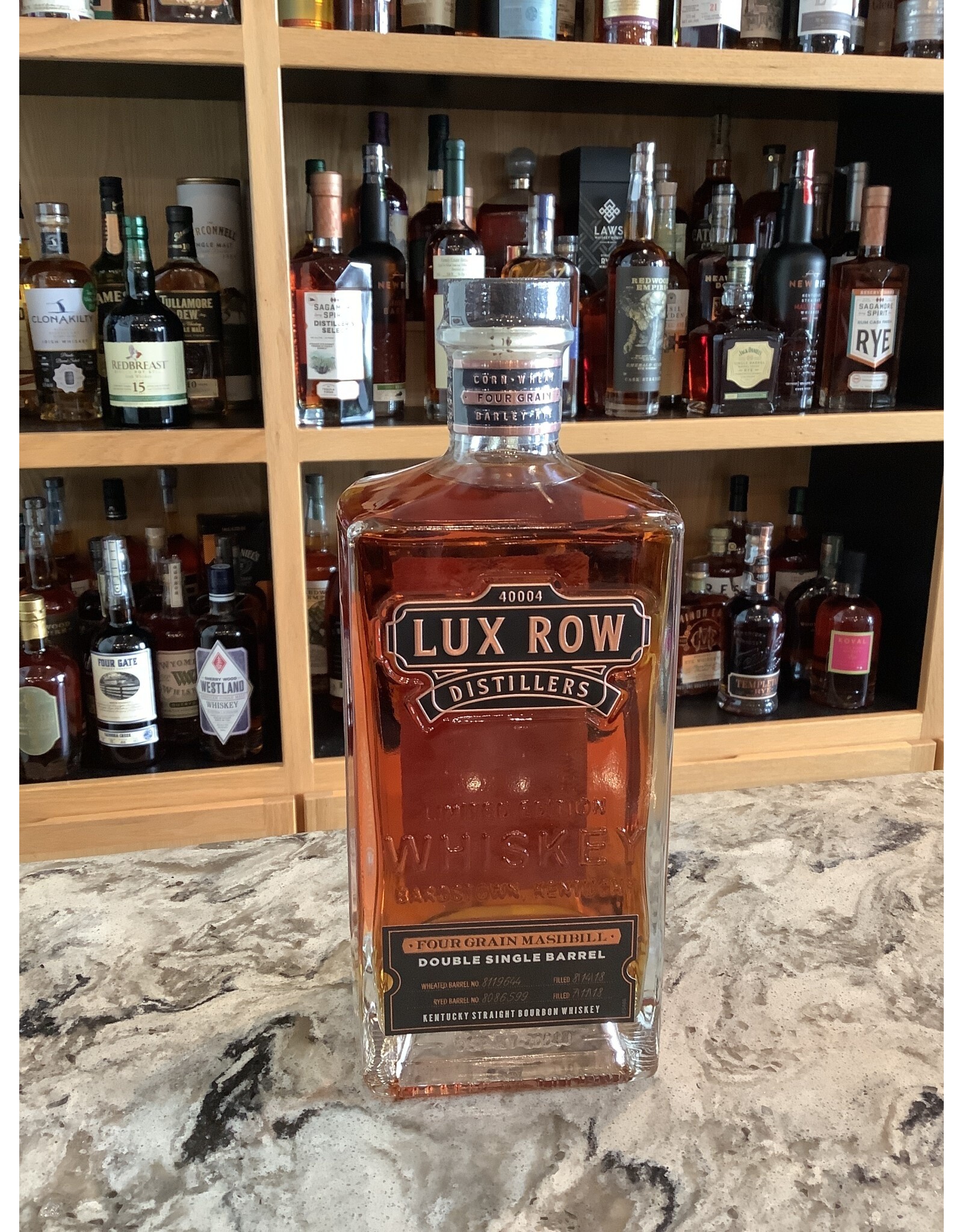 Lux Row, Four Grain, Double Single Barrel, Bourbon
