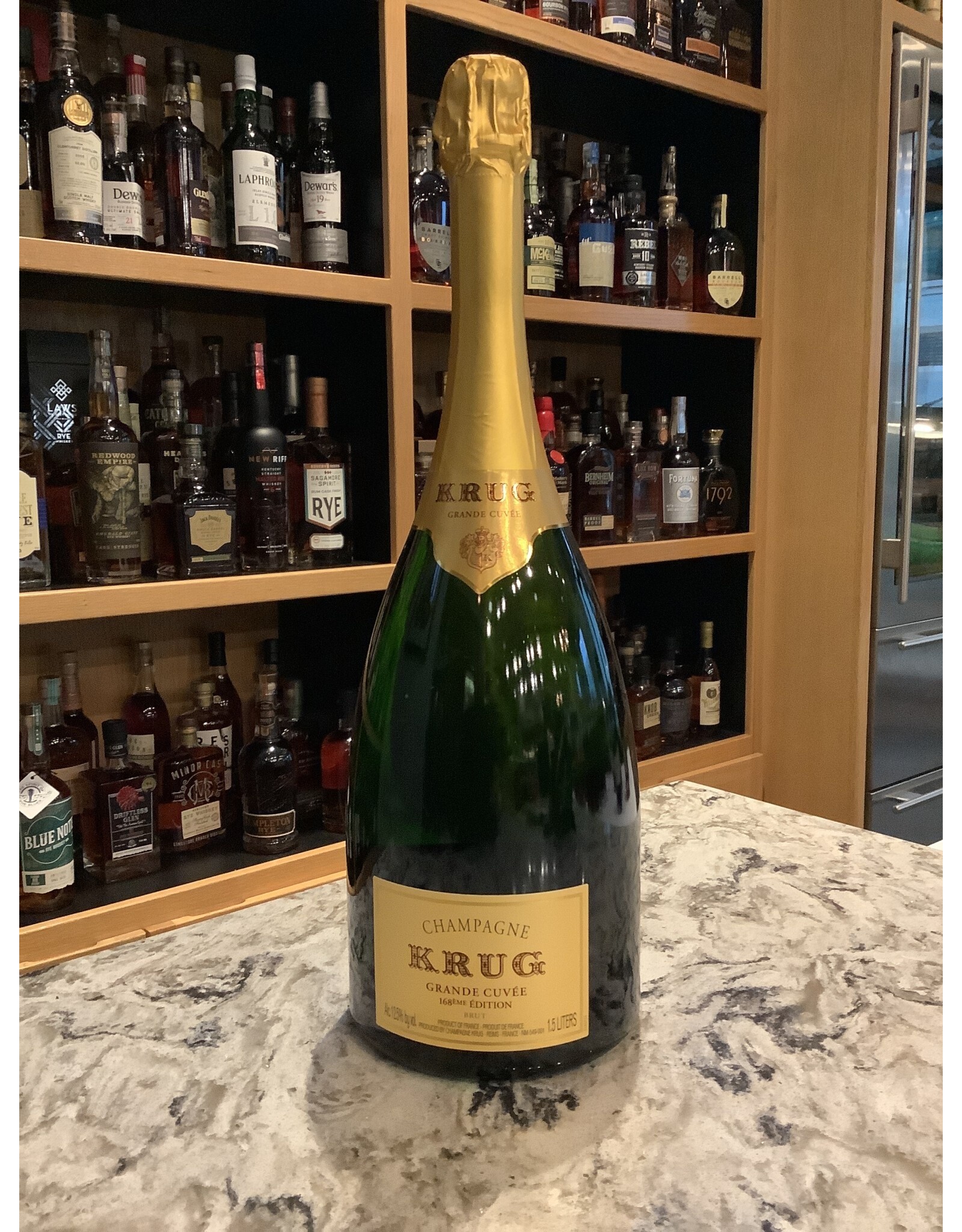 Krug, Grande Cuvee, Champagne, 168th, 1.5 Liter