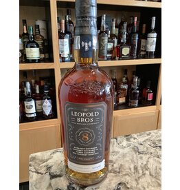 Leopold Bros, Bourbon, 8yr, Three Chamber Rye Finish