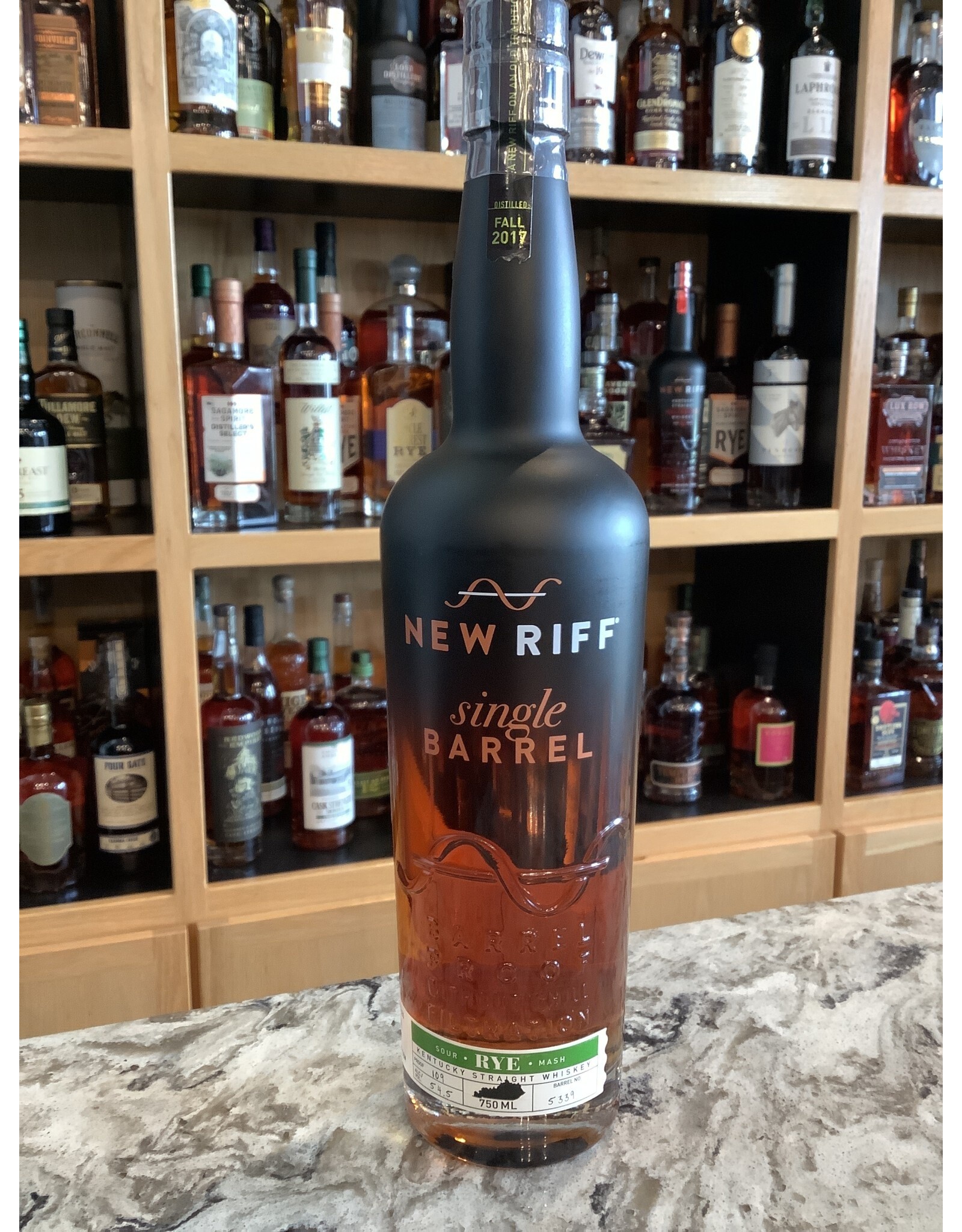 New Riff, Single Barrel, Barrel Proof, Rye