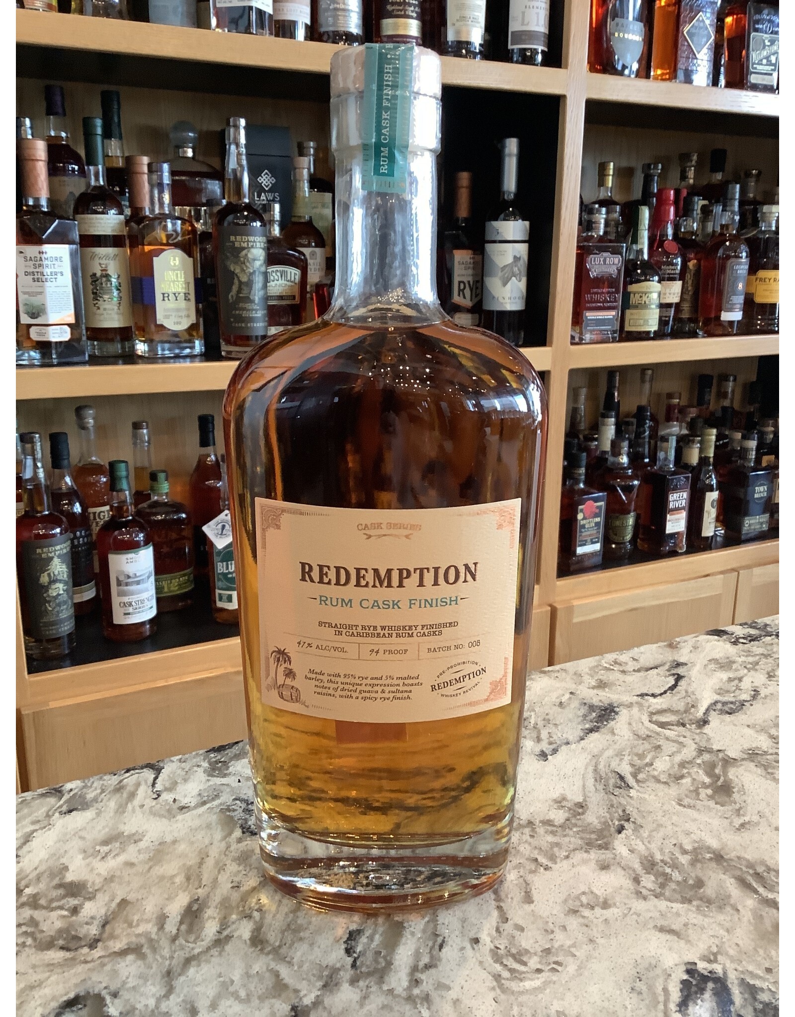 Redemption, Rum Cask Finish, Rye