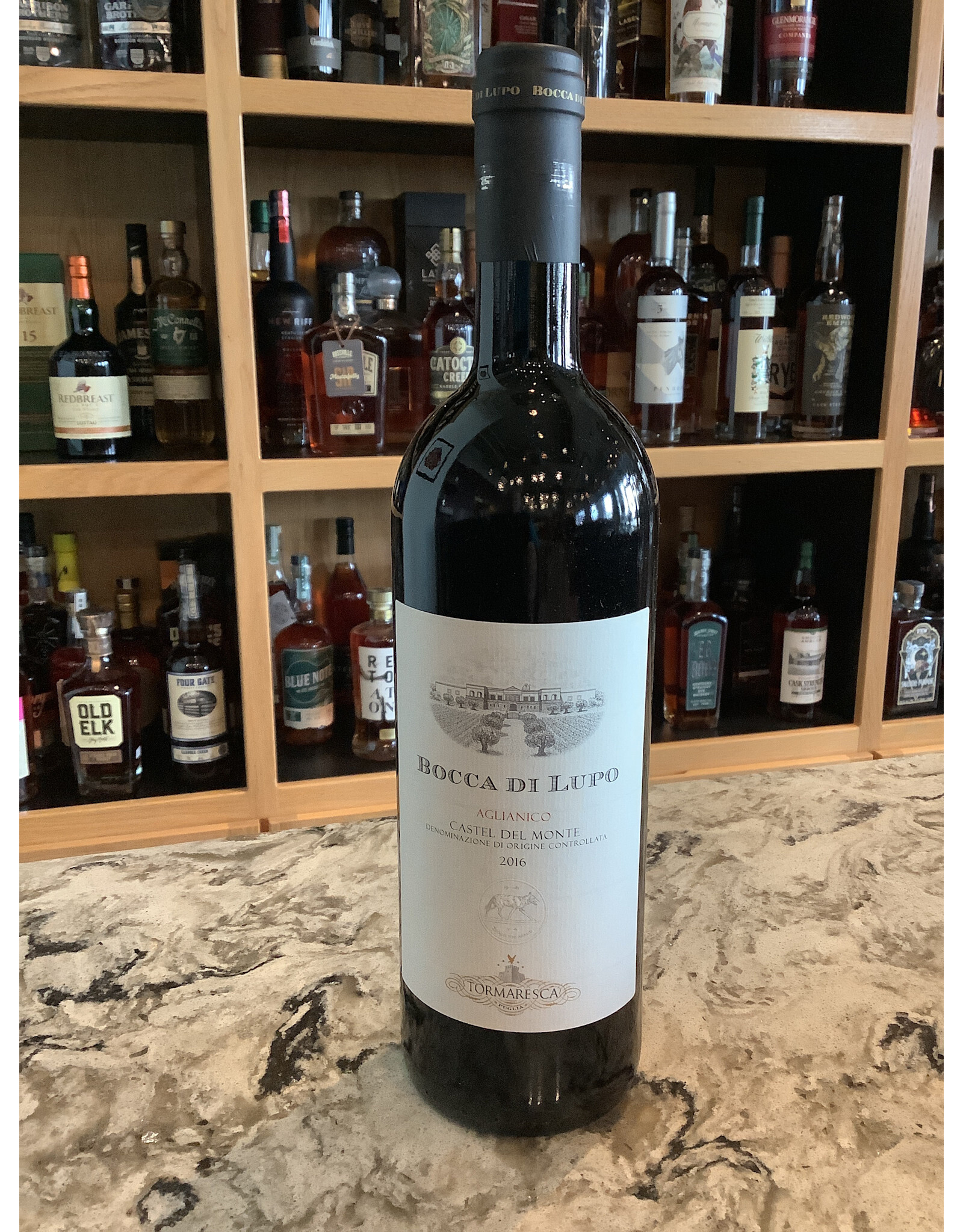 Tormaresca, Bocca di Lupo, Castel Del Monte, Aglianico, 2016