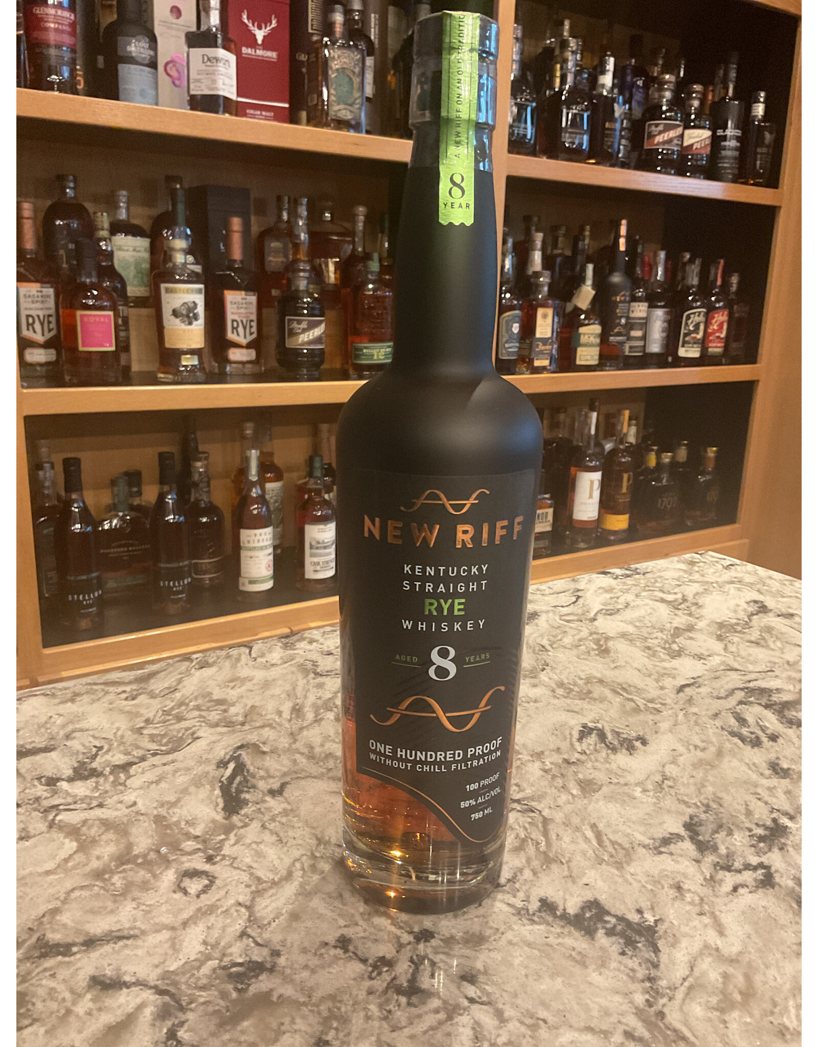 New Riff, 100 proof, 8yr, Rye