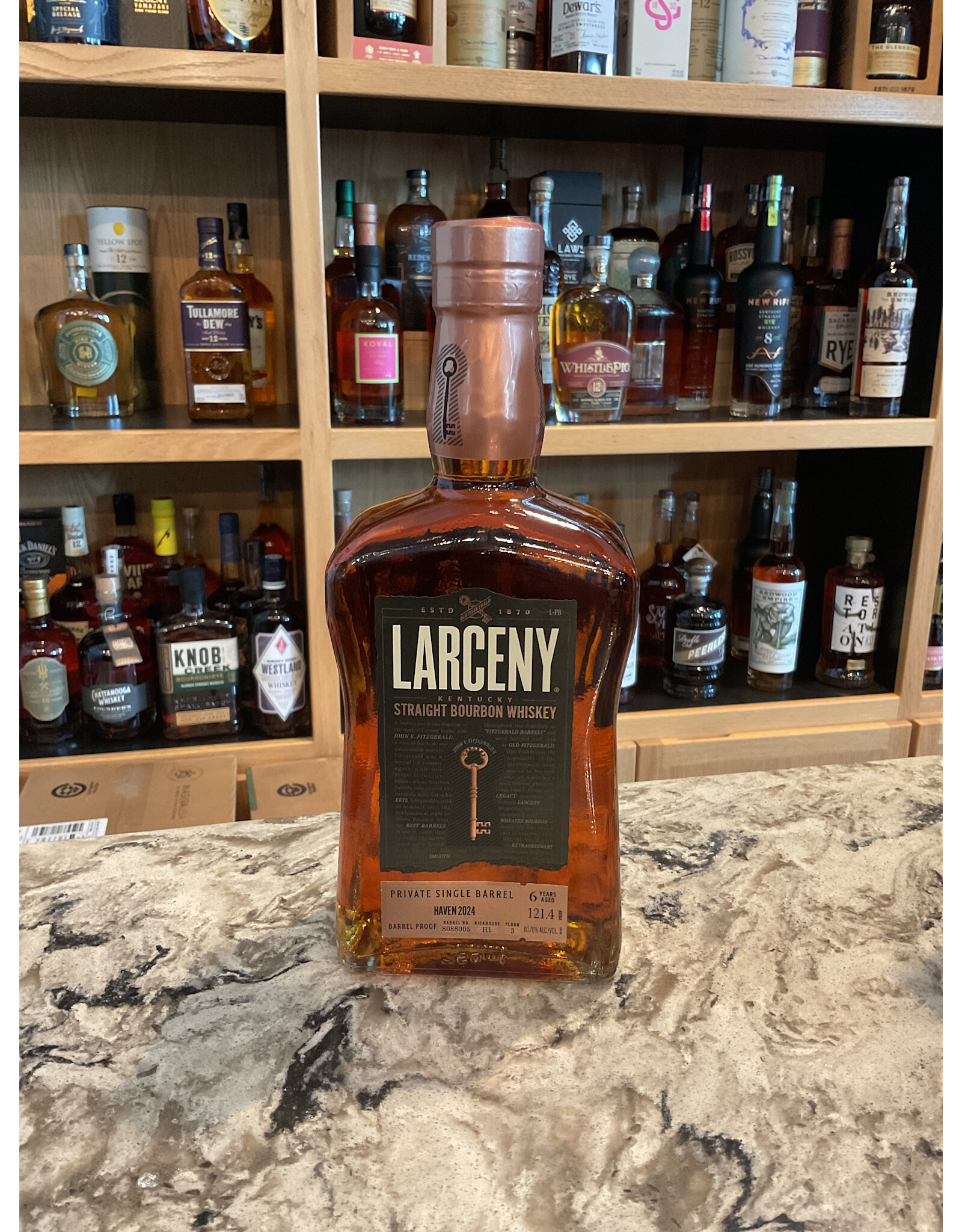 Haven, Larceny, Barrel Proof, 6yr