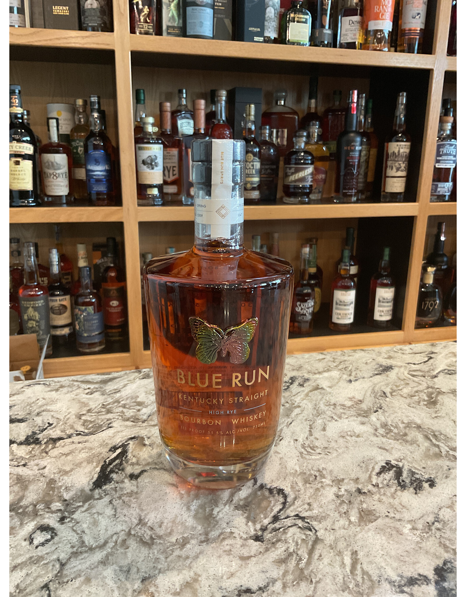 Blue Run, High Rye, Bourbon, Green/Gold ed.