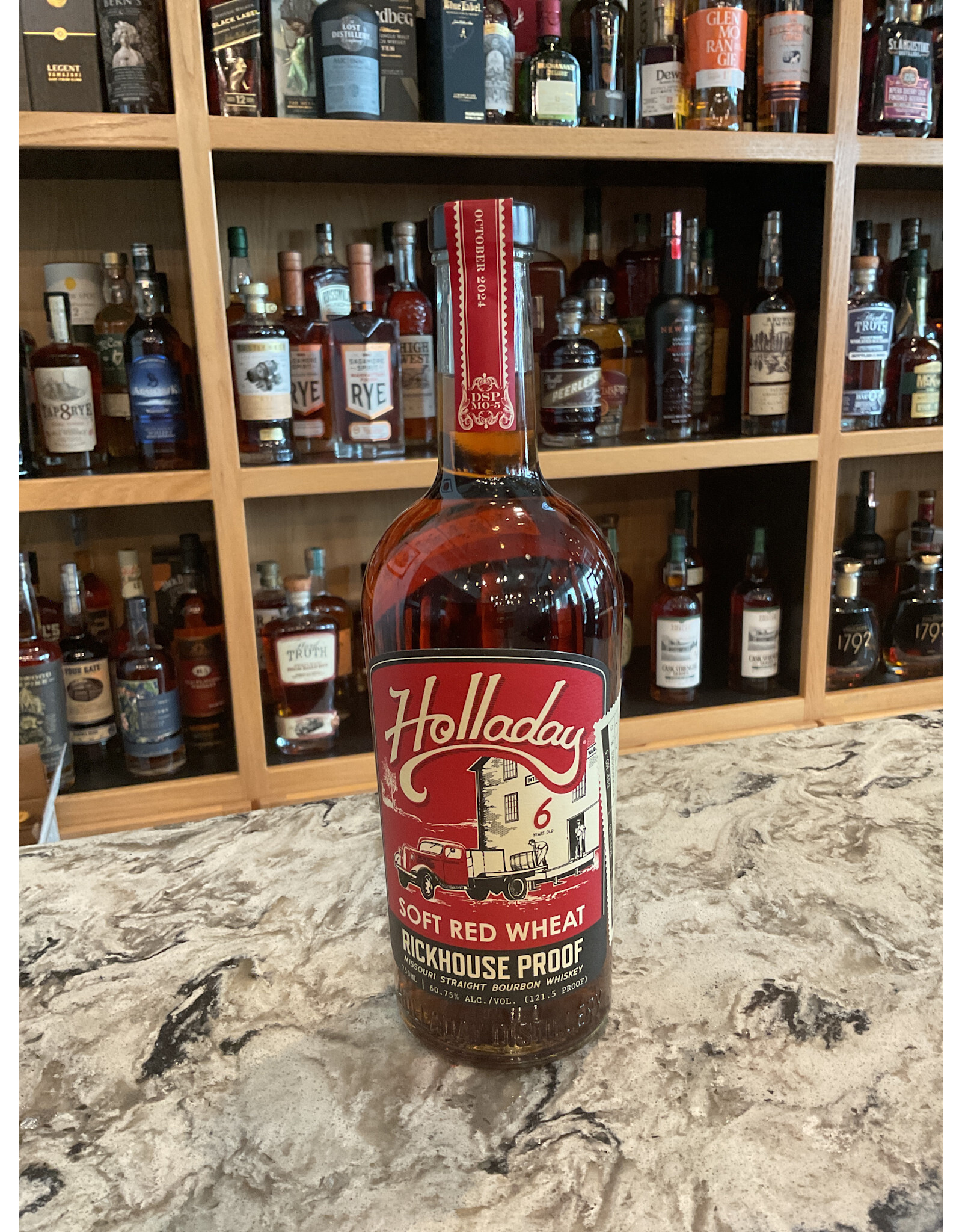 Holladay, Soft Red Wheat, Rickhouse Proof