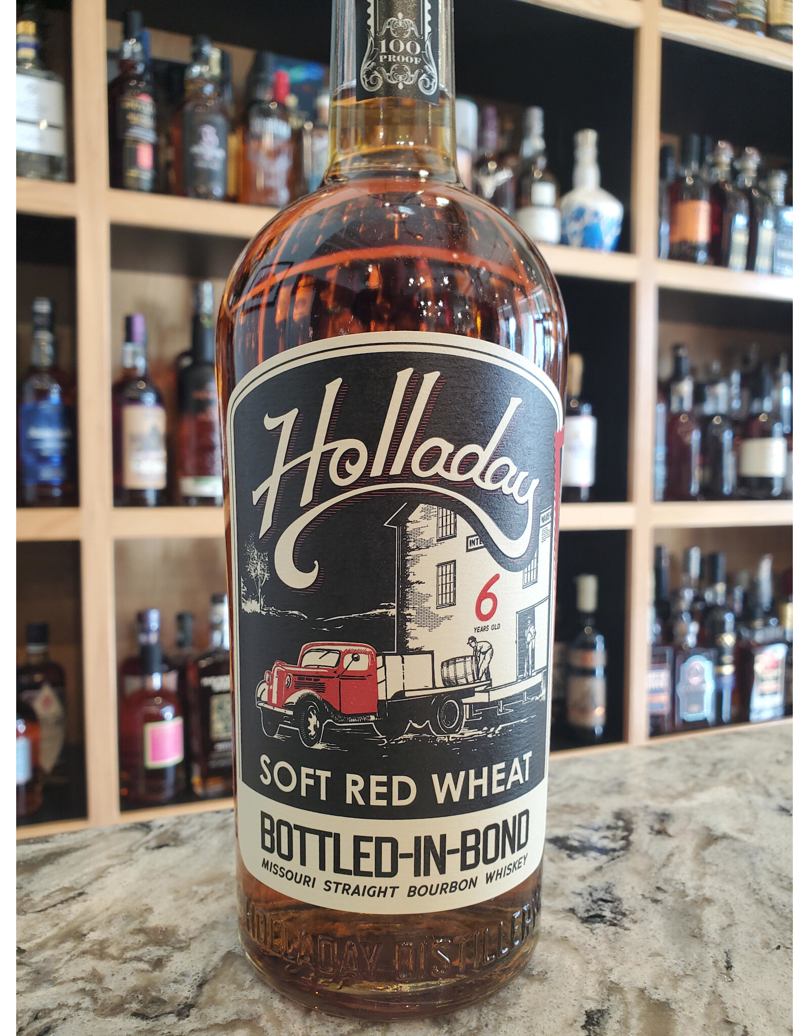 Holladay, Soft Red Wheat, Bottled In Bond, 6 Year, Bourbon