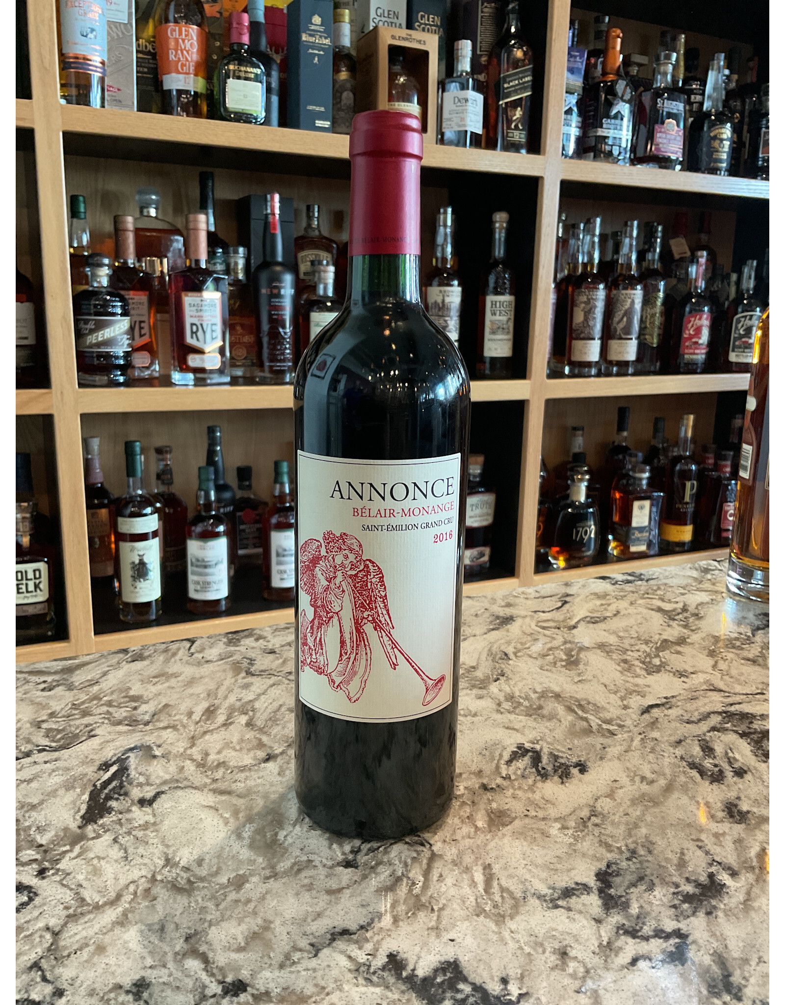 Belair-Monange Annonce Saint-Emilion Grand Cru 2016