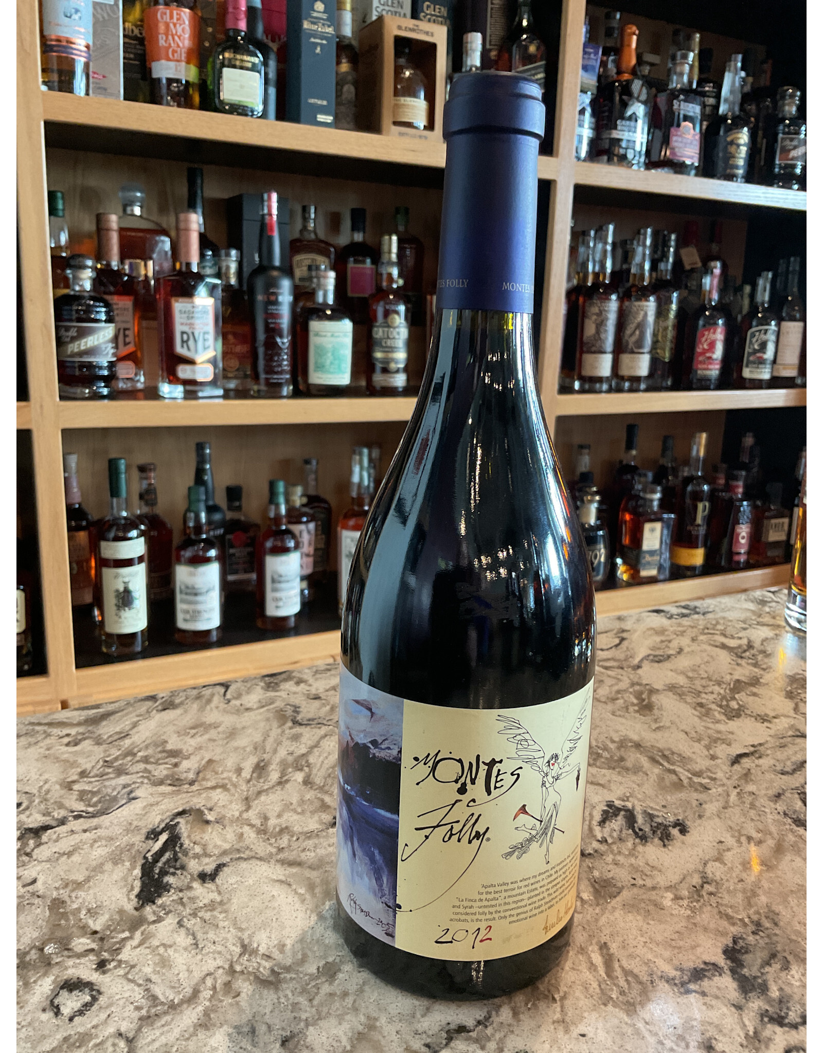 Montes Folly, Apalta Valley, Chile, Syrah, 2012