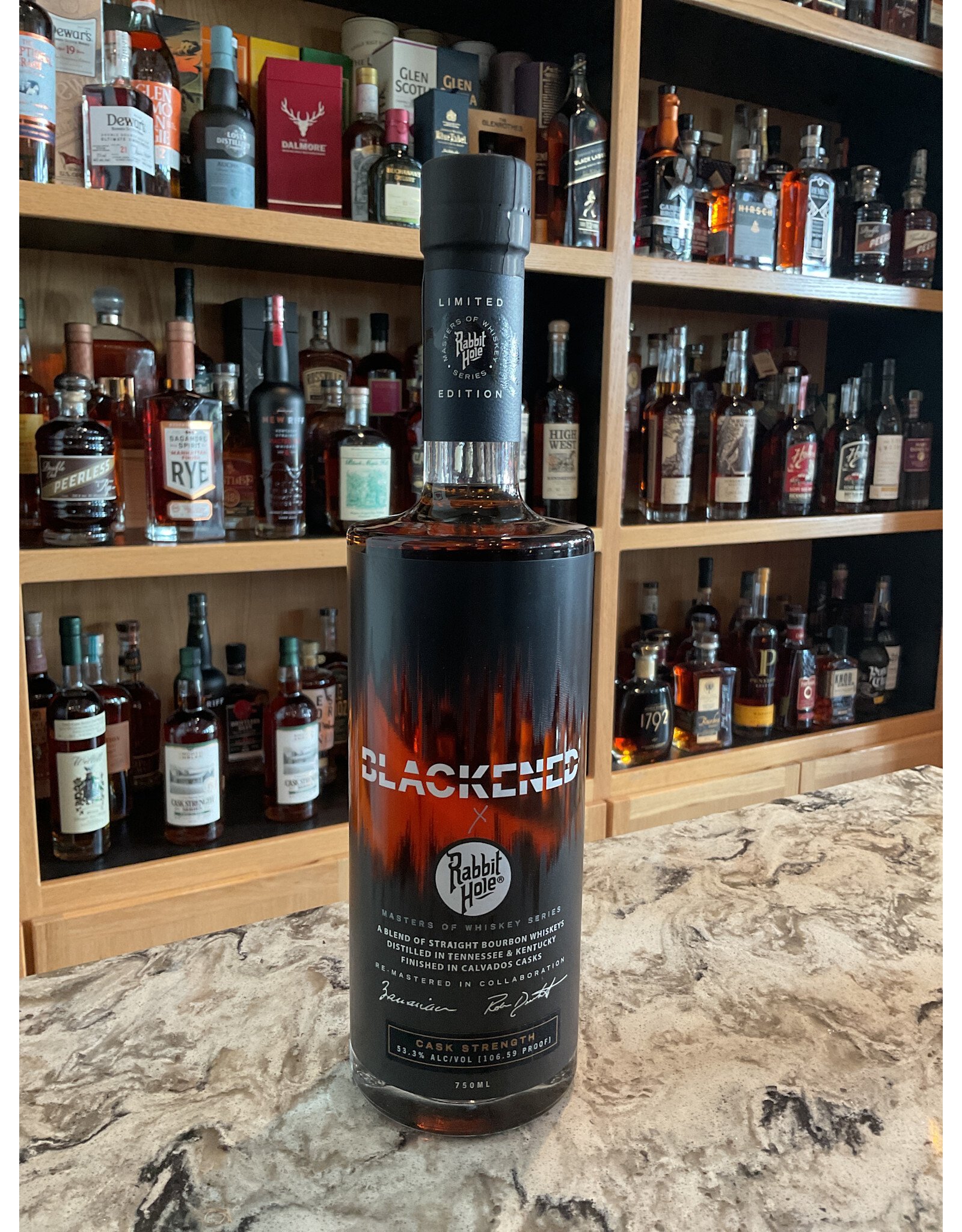 Blackened X Rabbit Hole, Calvados Finish, Bourbon