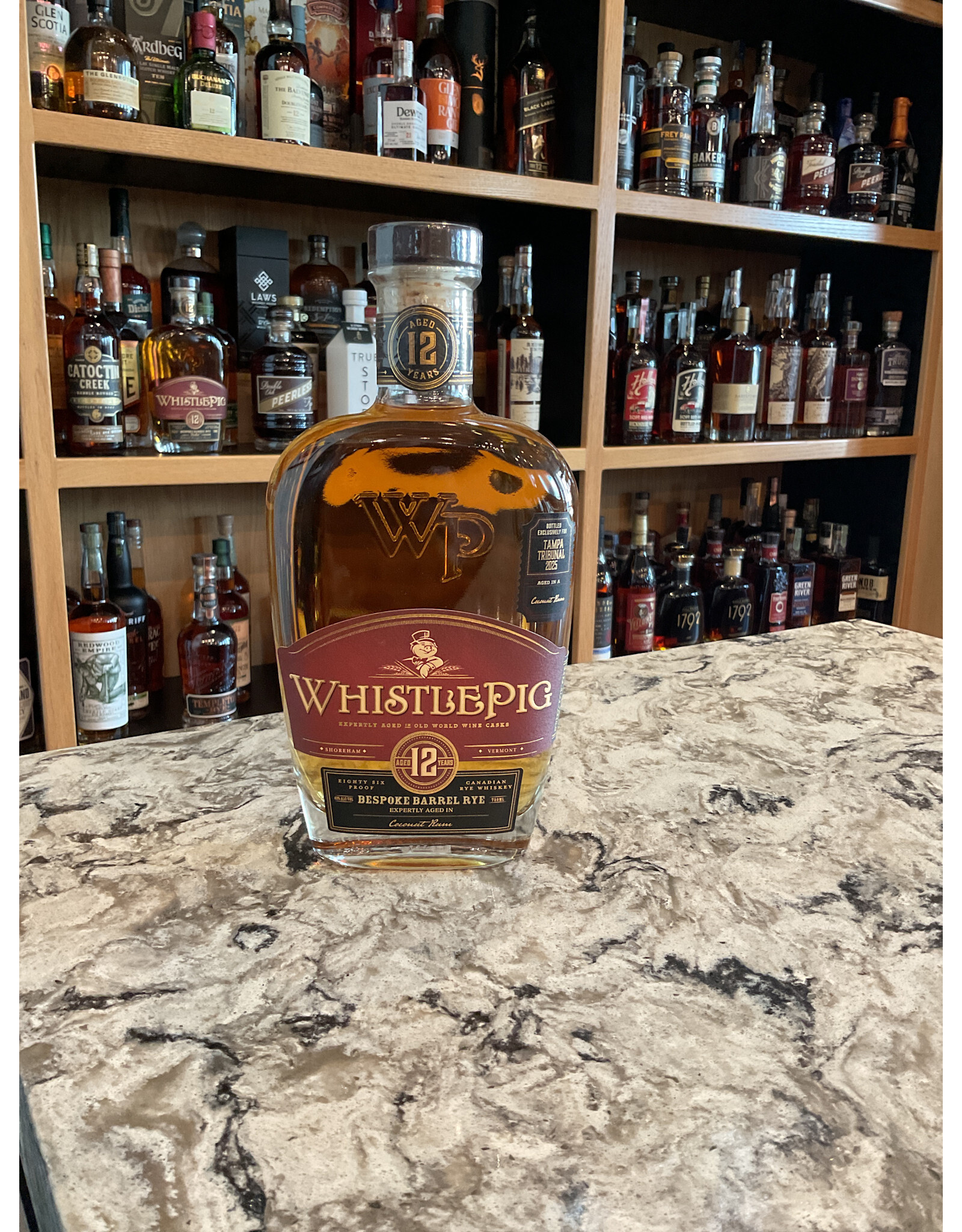 Whiskey Tribunal, Whistlepig, 12yr, Coconut Rum Finish