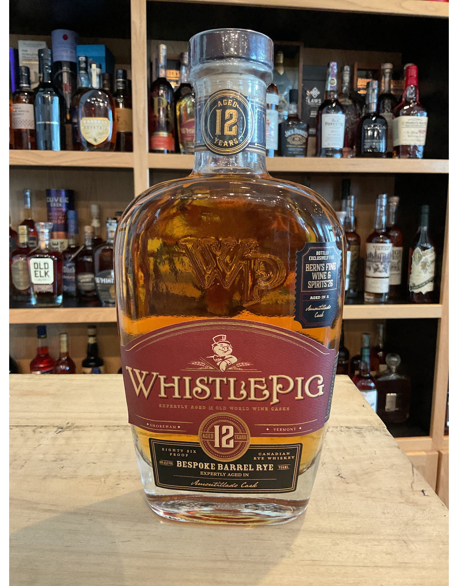 BSH, Whistlepig 12yr, Rye, Amontillado Cask
