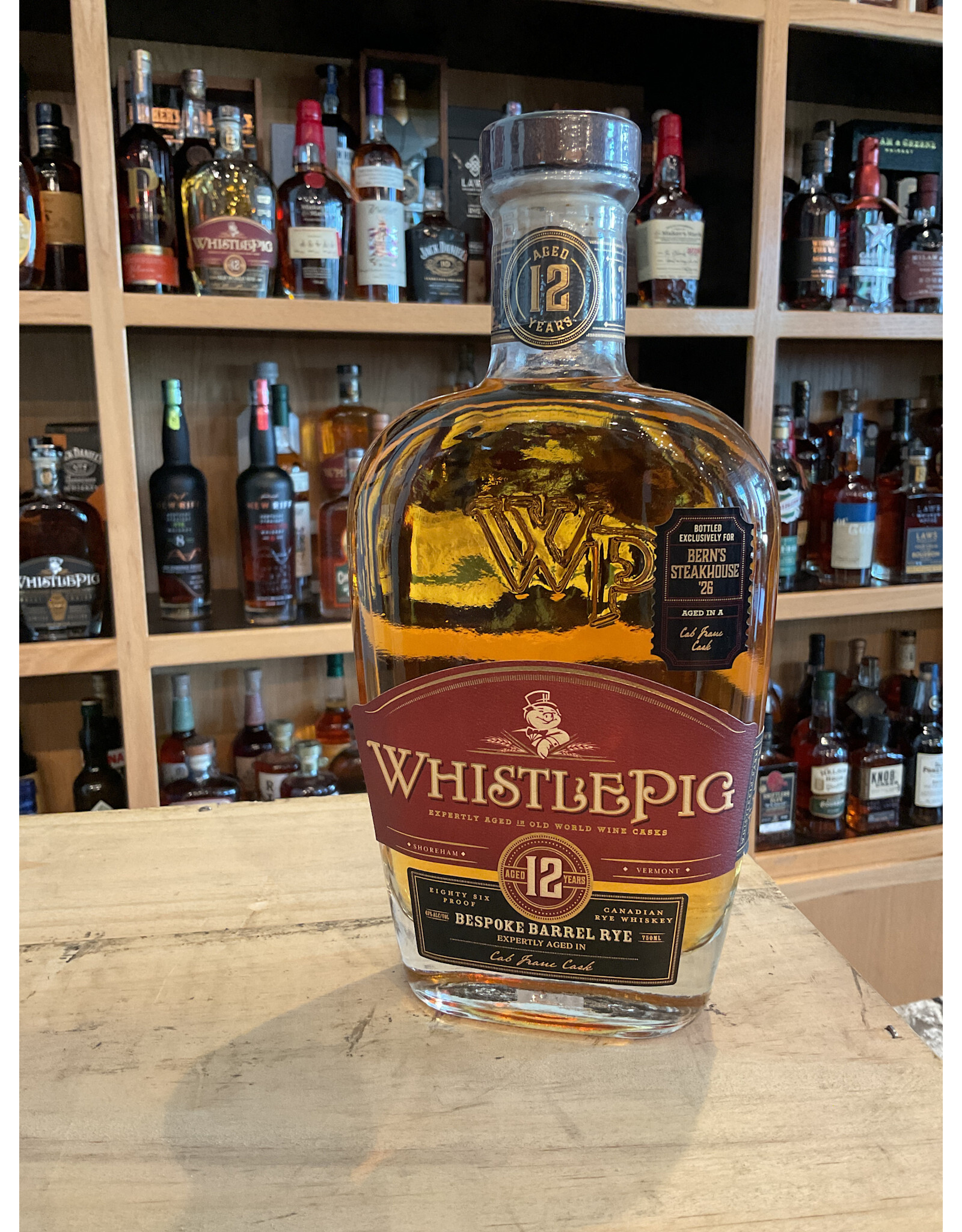 BSH, Whistlepig 12yr, Rye, Cab Franc Cask