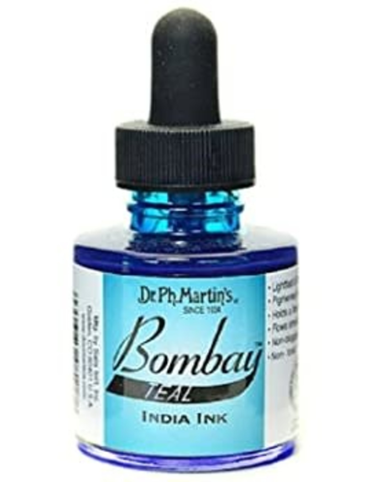 Bombay Teal India Ink The Art Factor