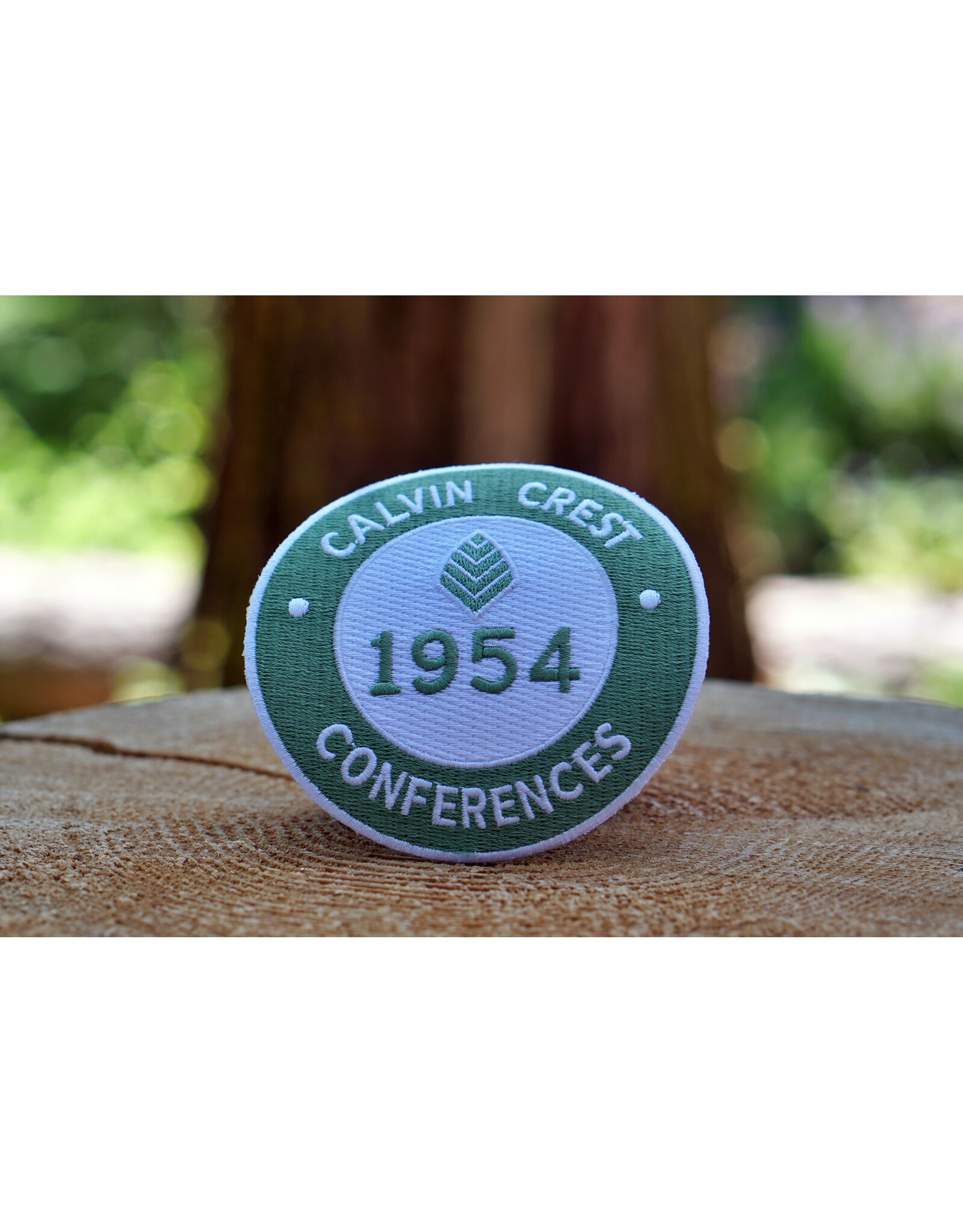 Calvin Crest Circle Patch