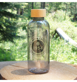 22oz RPET Bottle with Bamboo Lid