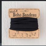Natural Life Half Boho Bandeau, Black
