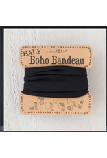 Natural LIfe Half Boho Bandeau, Black