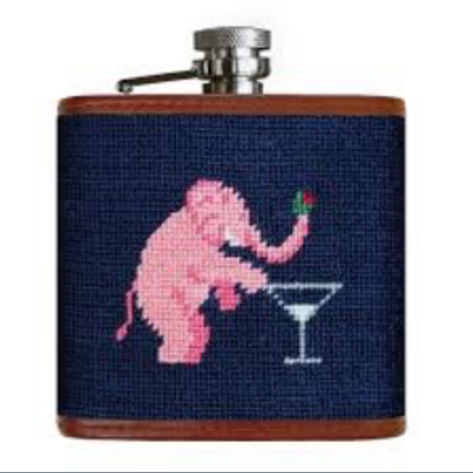 Smathers & Branson S&B Flask, Elephant & Martini Flask
