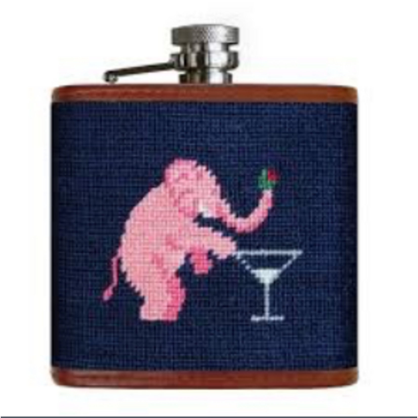 Smathers & Branson S&B Flask, Elephant & Martini Flask