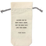 Sugarboo & Co Wine Bag, Love Your Enemy