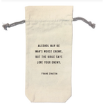Sugarboo & Co Wine Bag, Love Your Enemy
