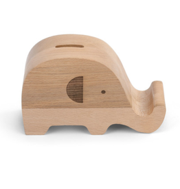 Demdaco Wooden Elephant Bank