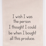 Flour Sack Towel, Produce Person