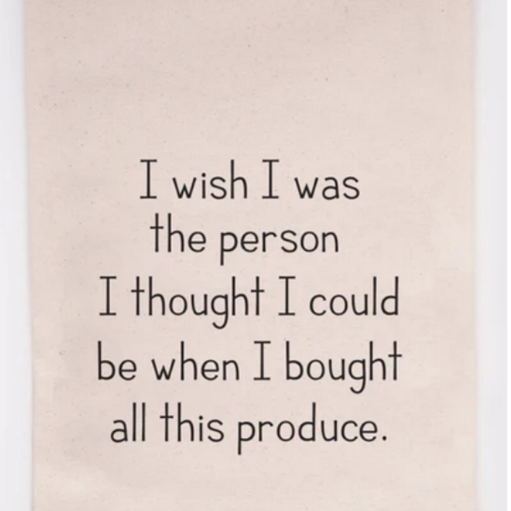 Flour Sack Towel, Produce Person