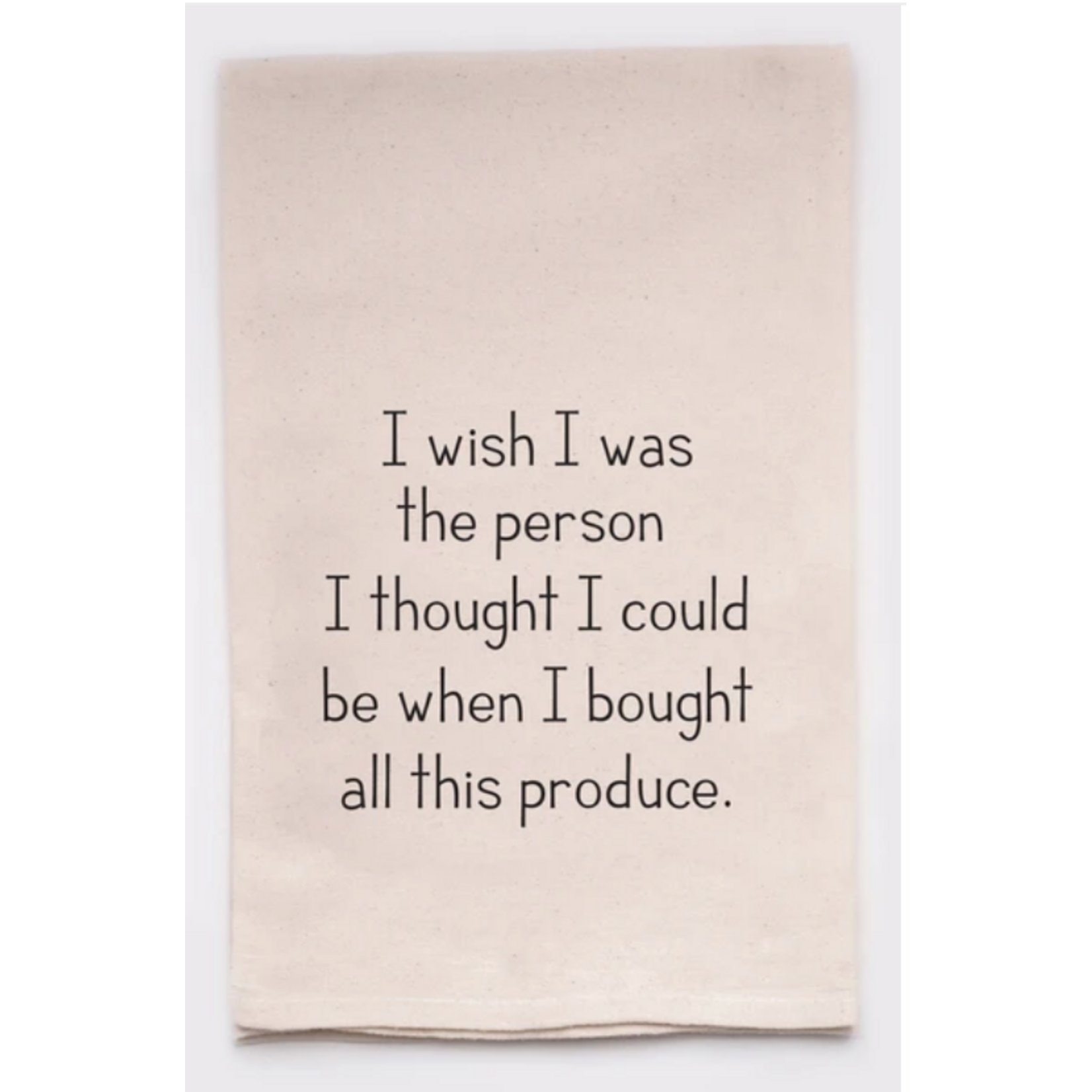 Flour Sack Towel, Produce Person