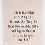 Ellembee Home Flour Sack Towel, Stale Wheat Thins