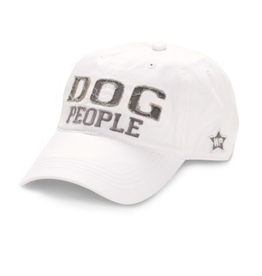 We People Dog People Ball Hat, white