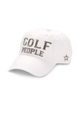 Golf People Ball Hat, white