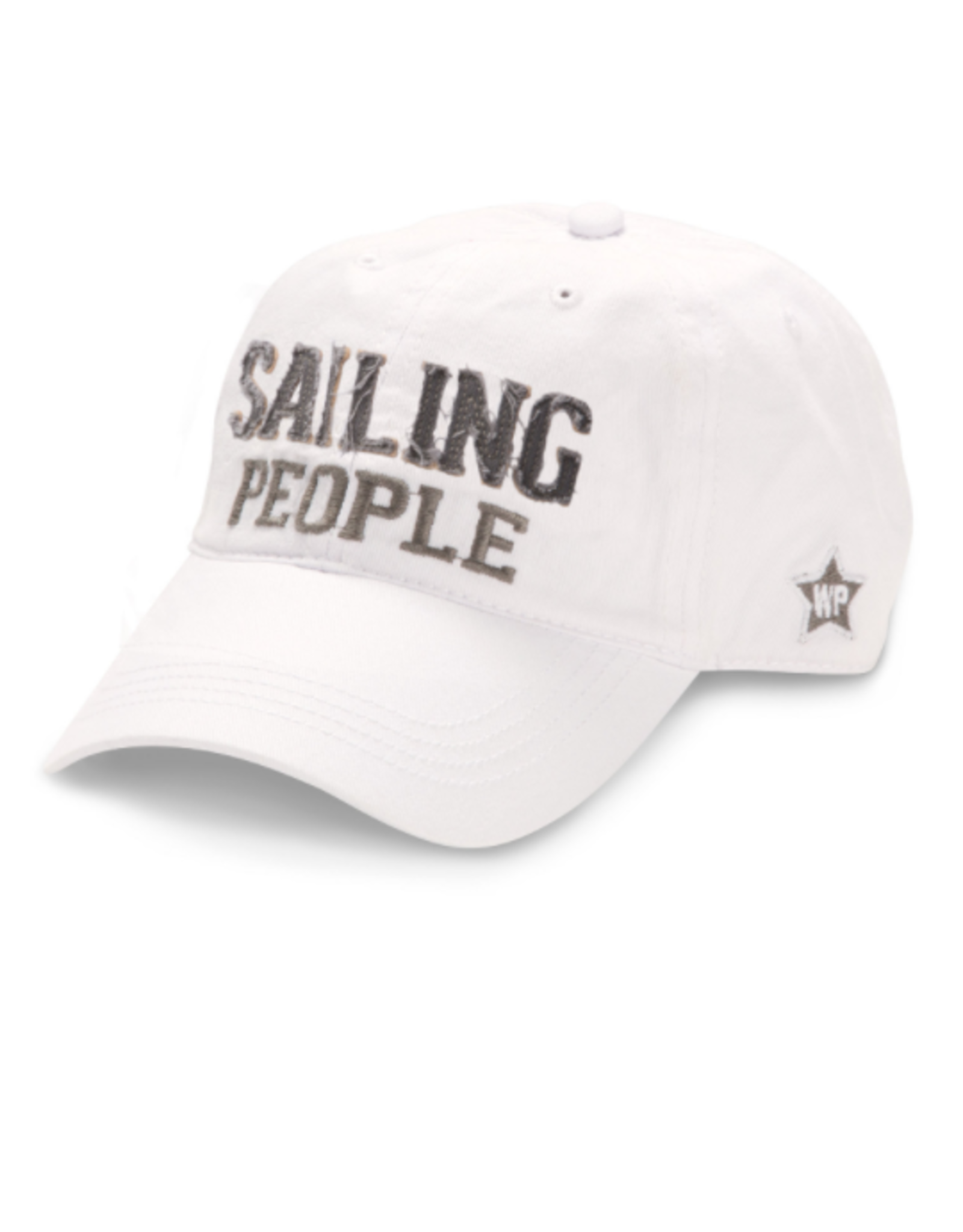 Sailing People Ball Hat, white