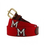 Smathers & Branson Miami University Needlepoint Belt