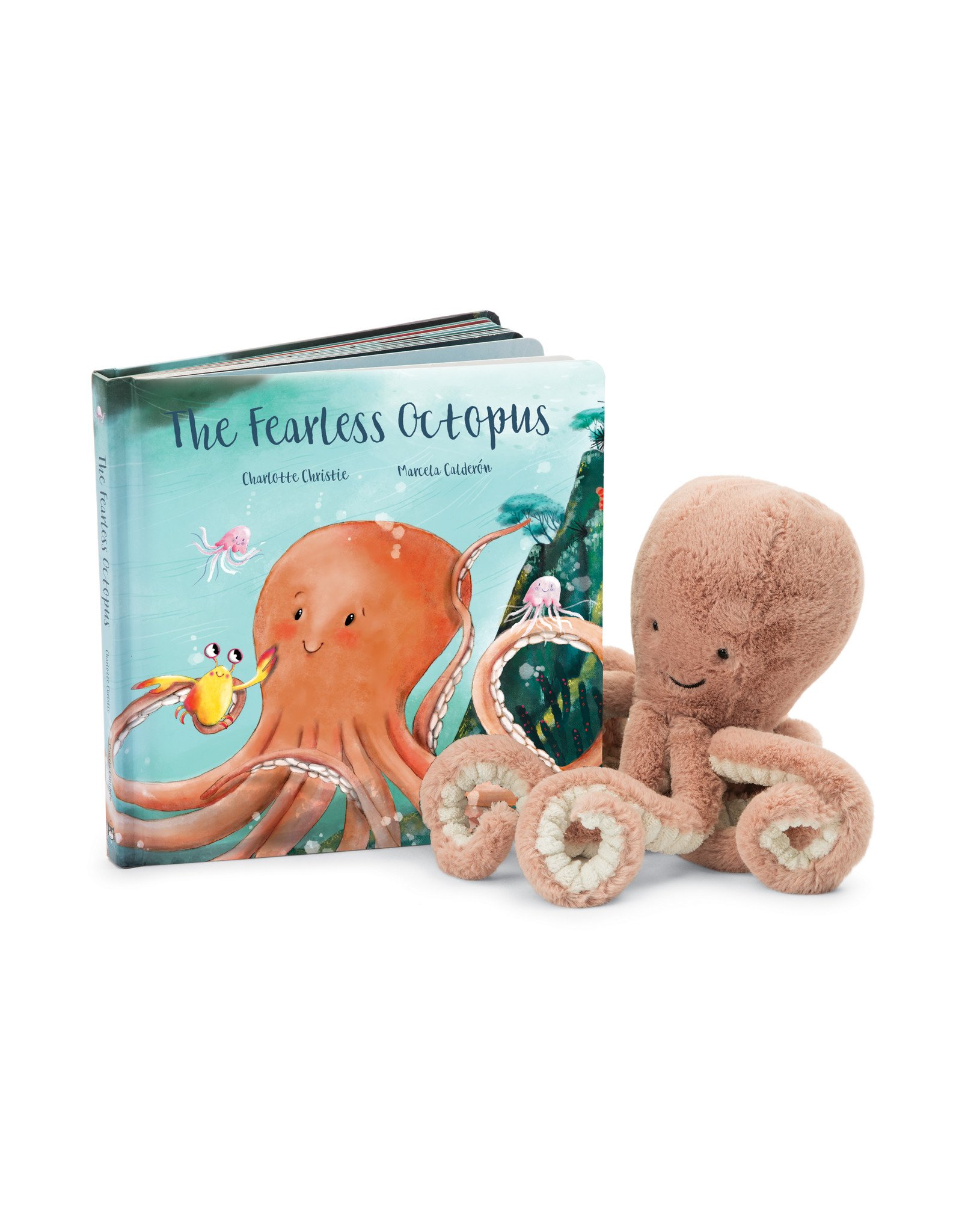 Jellycat Book, The Fearless Octopus