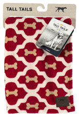 Tall Tails Fleece Pet Blanket, red bone, 30x40