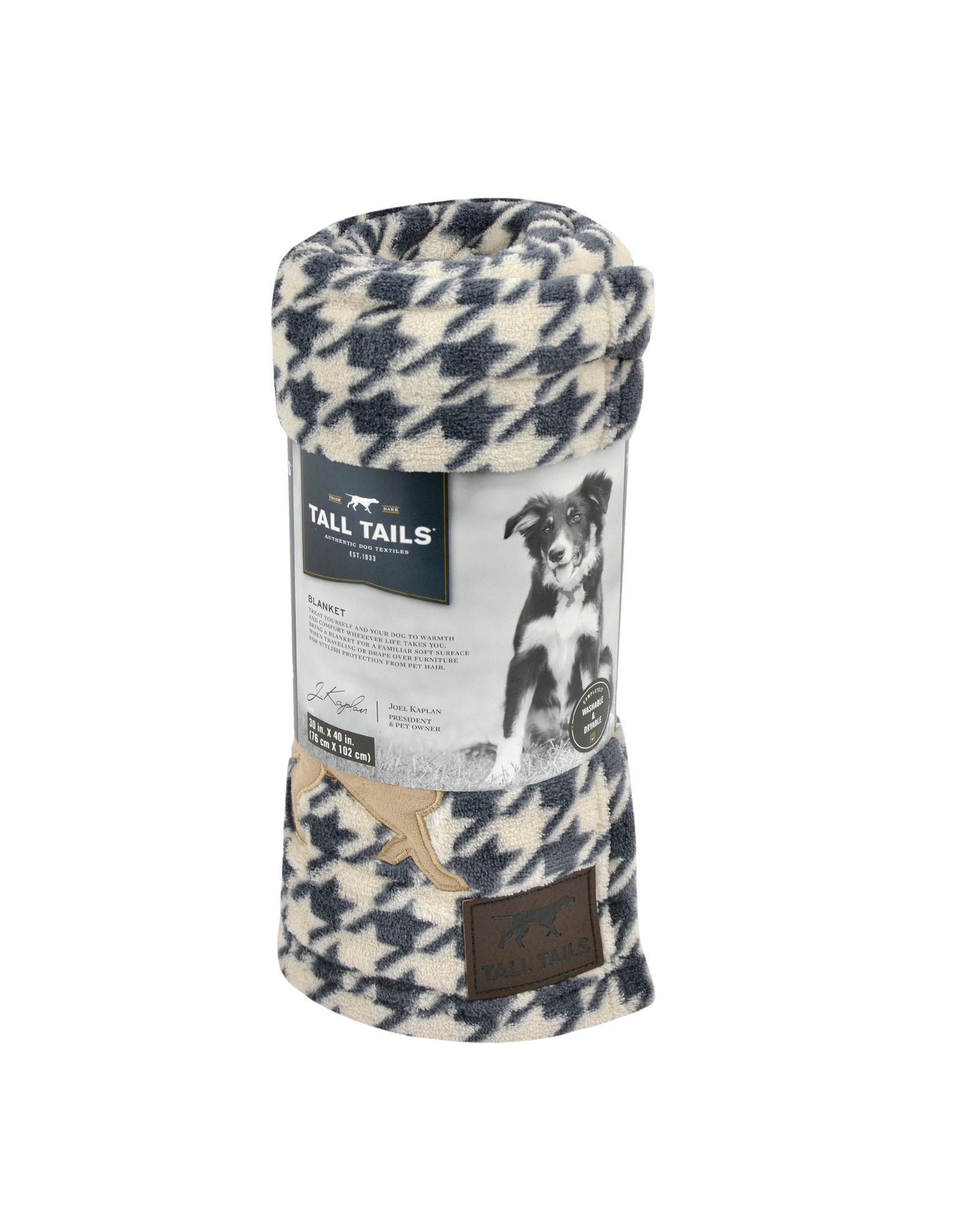 Tall Tails 30" x 40" Houndstooth Blanket