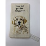 Dish Towel- Golden Retriever