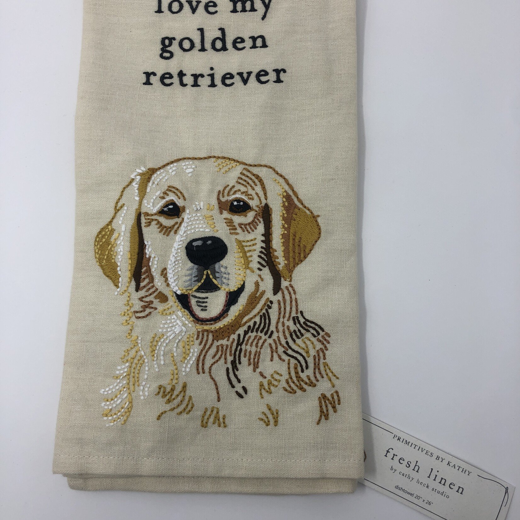 Dish Towel- Golden Retriever