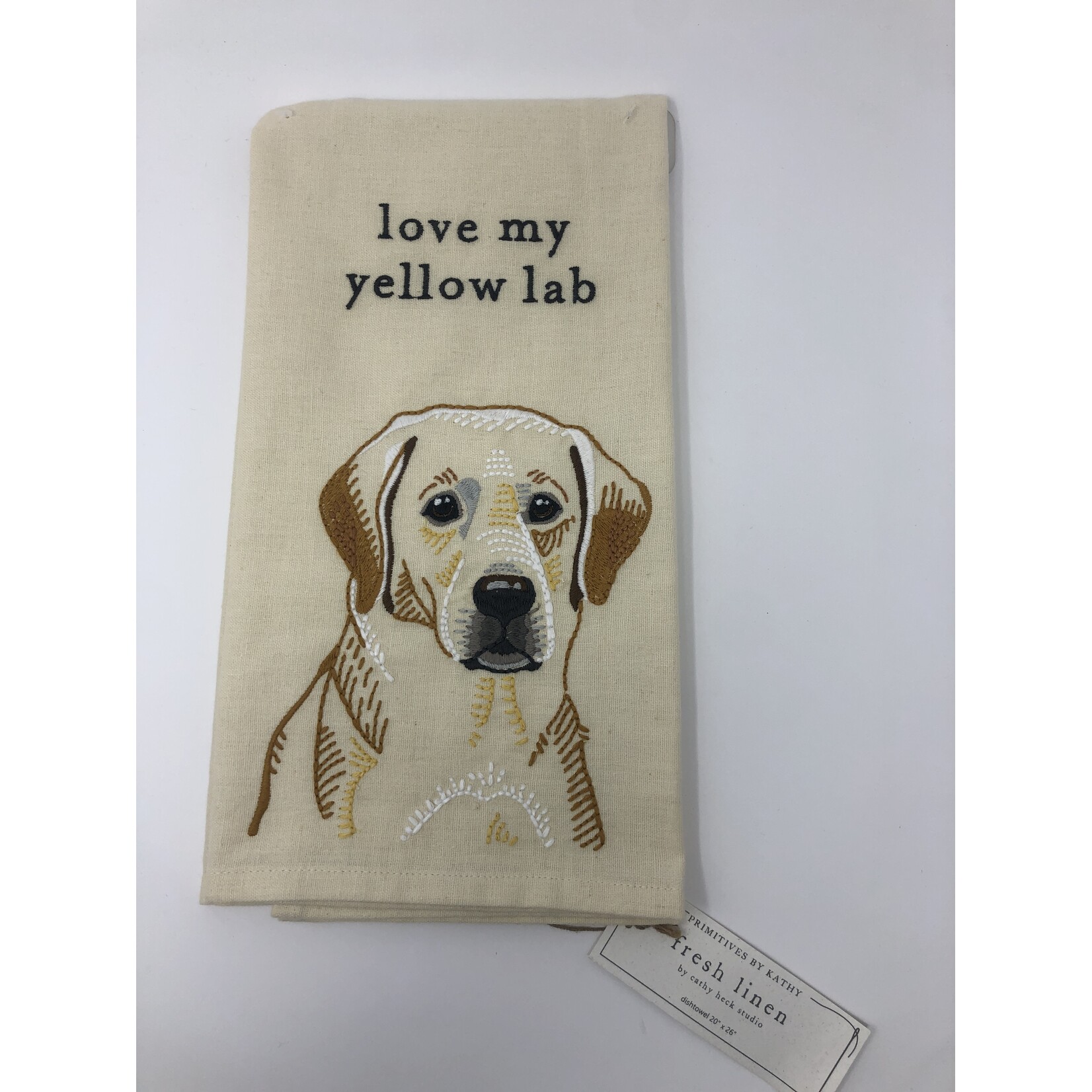 Dish Towel- Yellow Lab