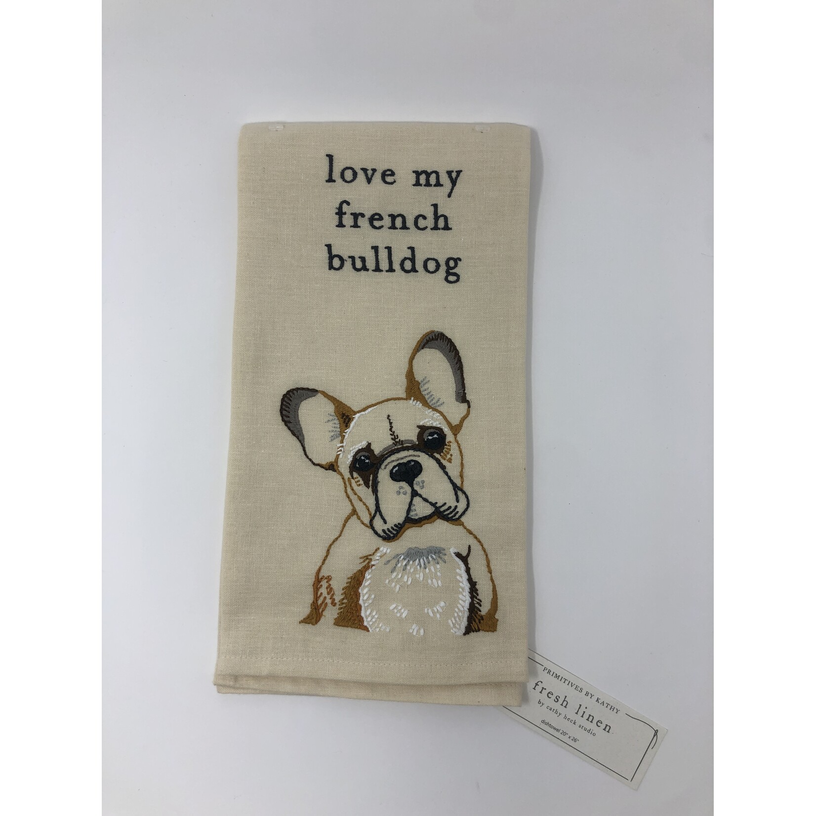 Dish Towel- French Bulldog