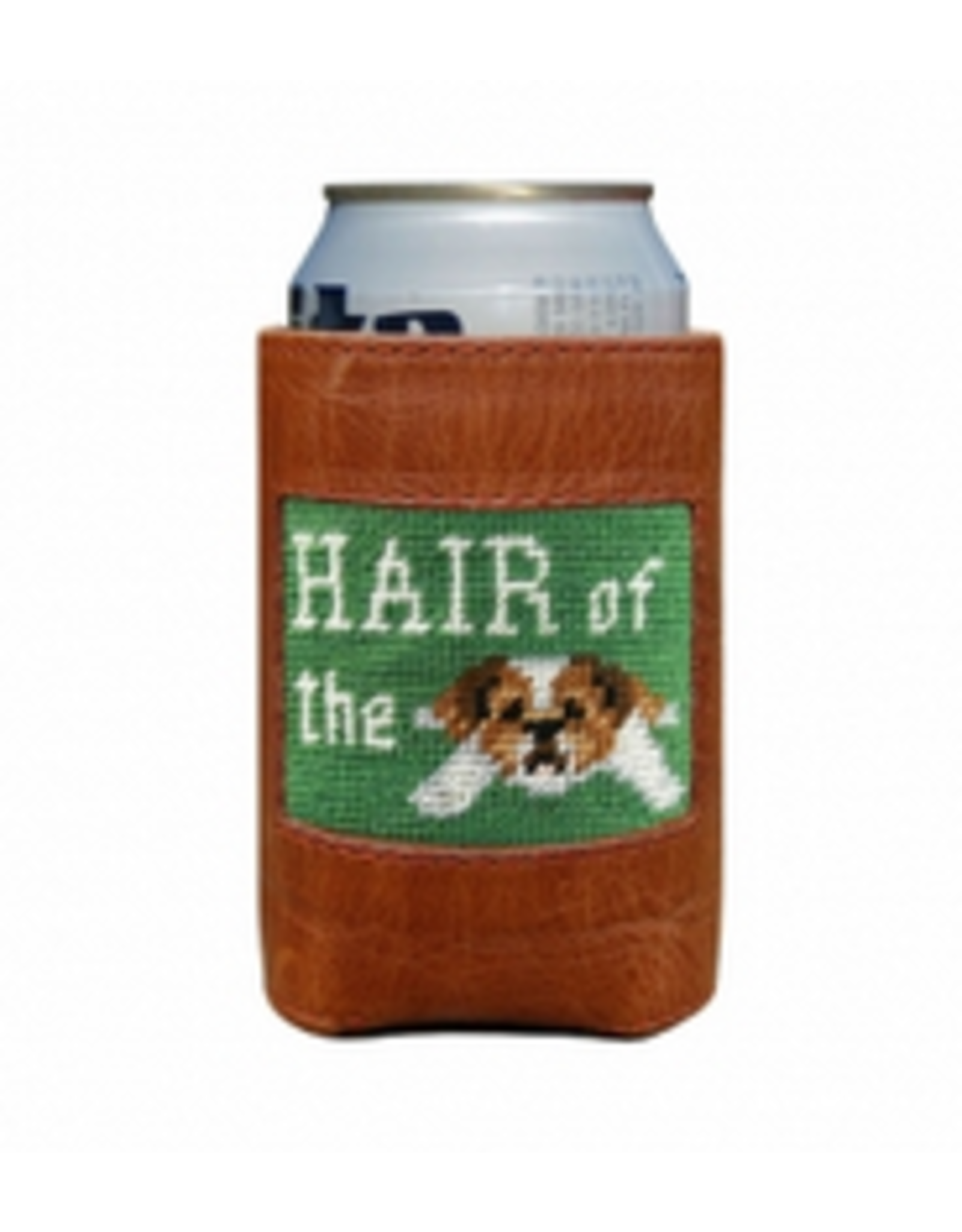 Smathers & Branson S&B Needlepoint Can Cooler, Hair of the Dog